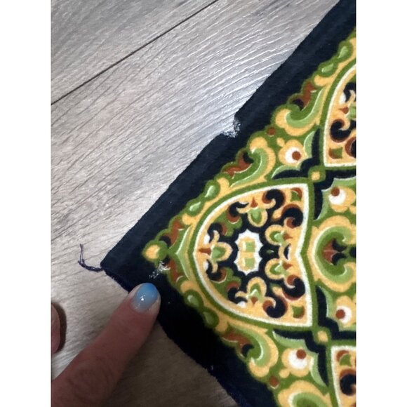 Vintage A.T.C. Unicorn Horse with Snake Print Tapestry Rug Wall Hanging 32x50 In - Picture 4 of 7